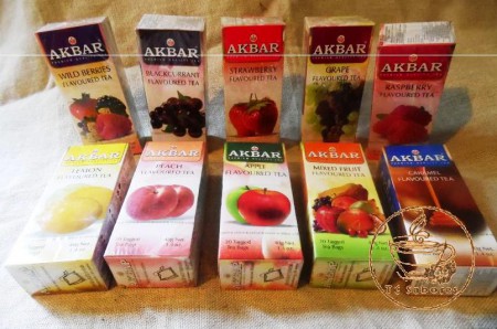 Té negro con sabor
